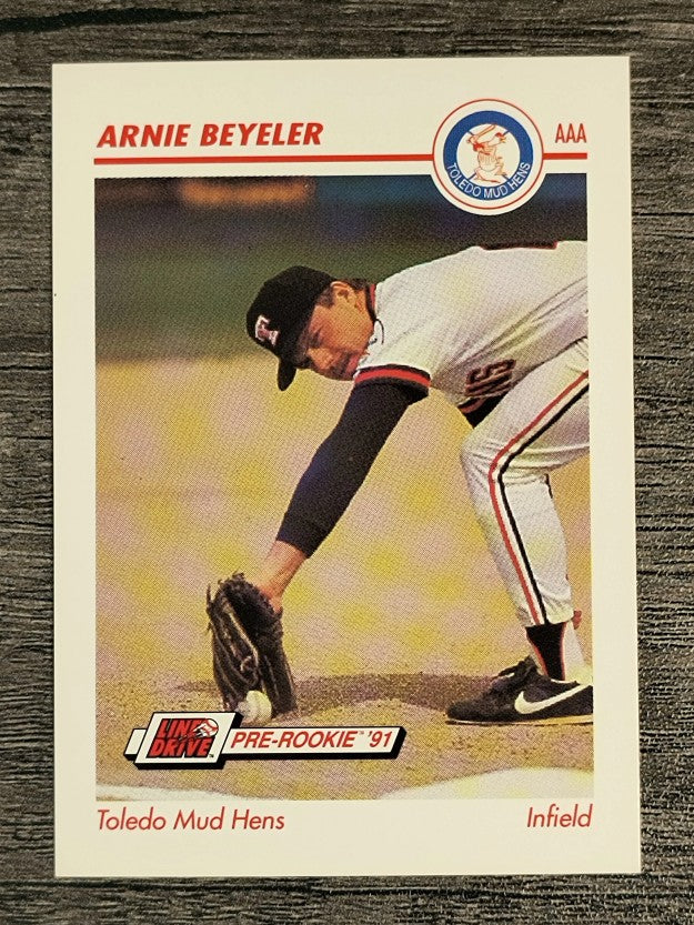 1991 Line Drive AAA #579 Arnie Beyeler