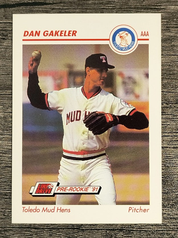 1991 Line Drive AAA #584 Dan Gakeler
