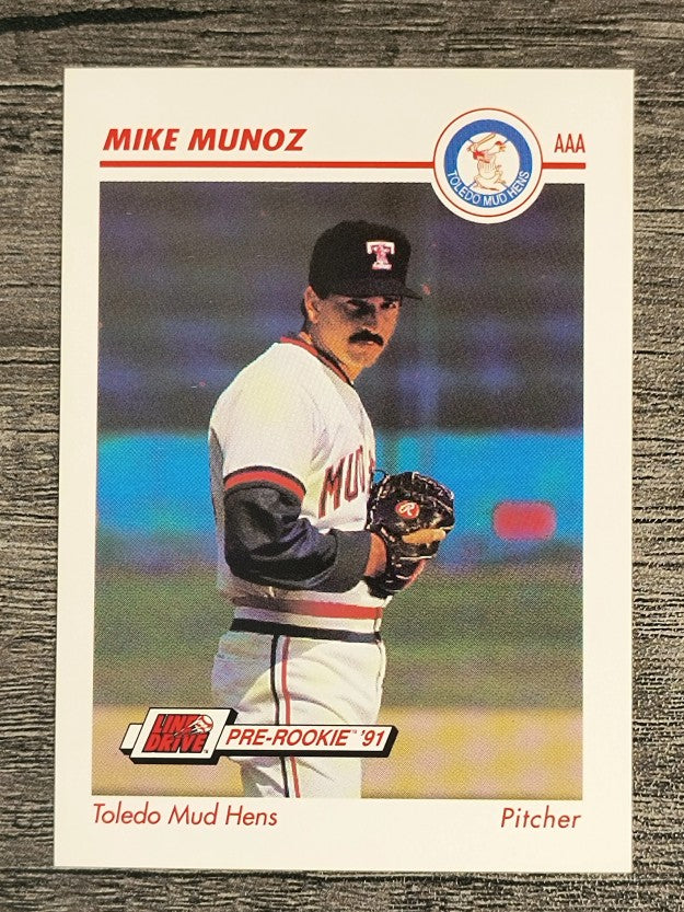 1991 Line Drive AAA #593 Mike Munoz