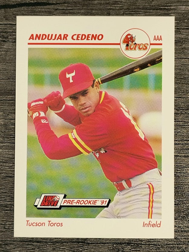 1991 Line Drive AAA #606 Andujar Cedeno