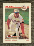 1991 Line Drive AAA #636 Dan Henley
