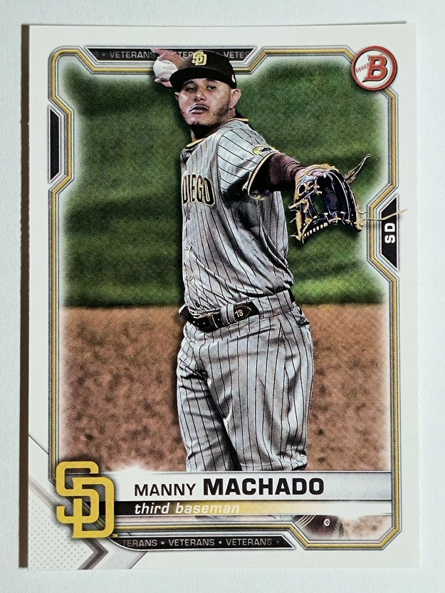 2021 Bowman #52 Manny Machado