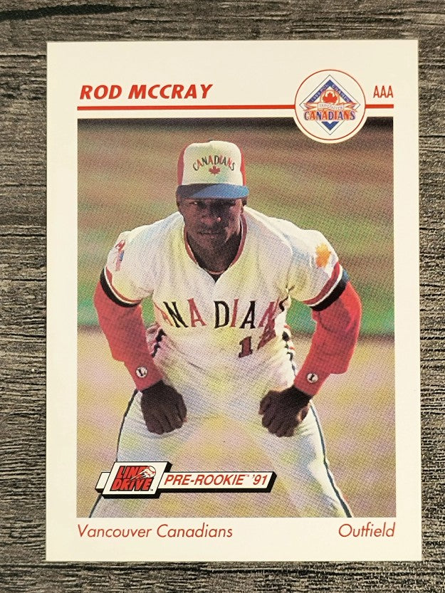 1991 Line Drive AAA #641 Rod McCray