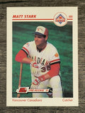 1991 Line Drive AAA #646 Matt Stark