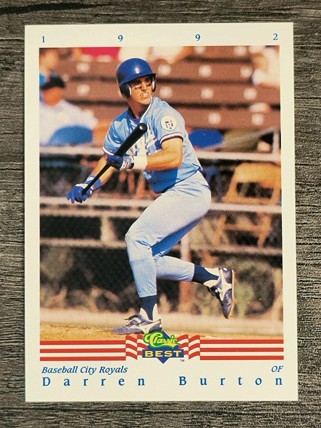 1992 Classic/Best #20 Darren Burton