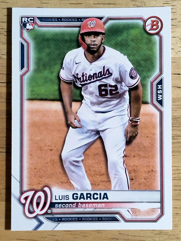 2021 Bowman #5 Luis Garcia RC
