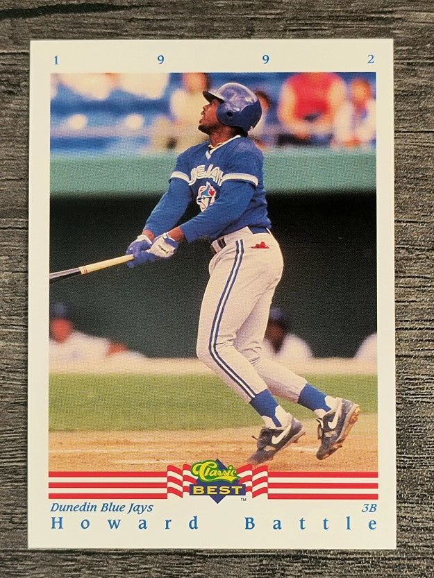 1992 Classic/Best #88 Howard Battle