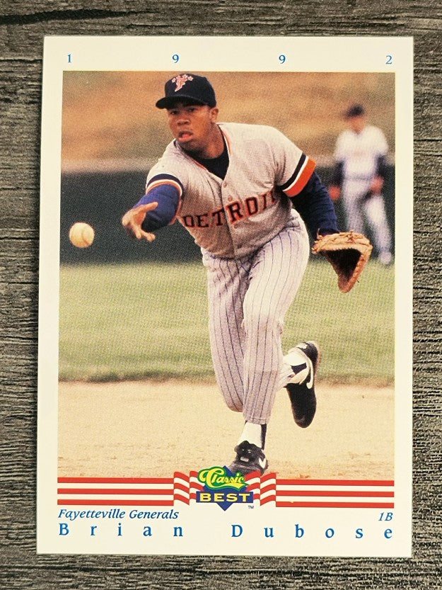1992 Classic/Best #103 Brian DuBose