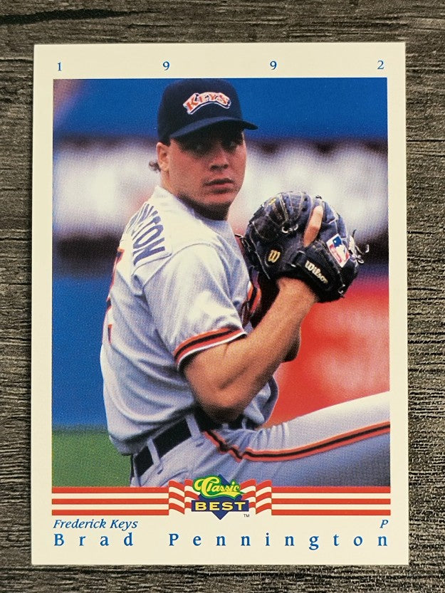 1992 Classic/Best #108 Brad Pennington