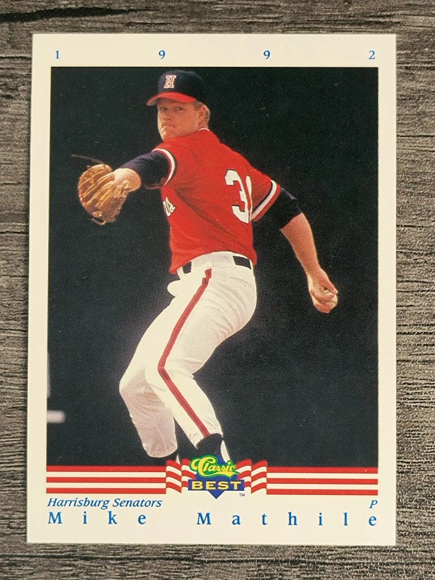 1992 Classic/Best #127 Mike Mathile