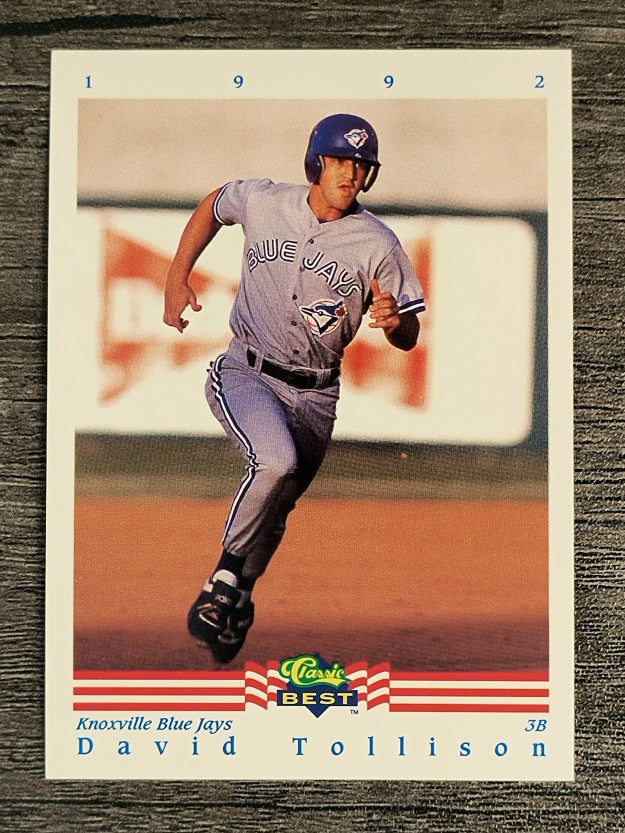 1992 Classic/Best #163 David Tollison