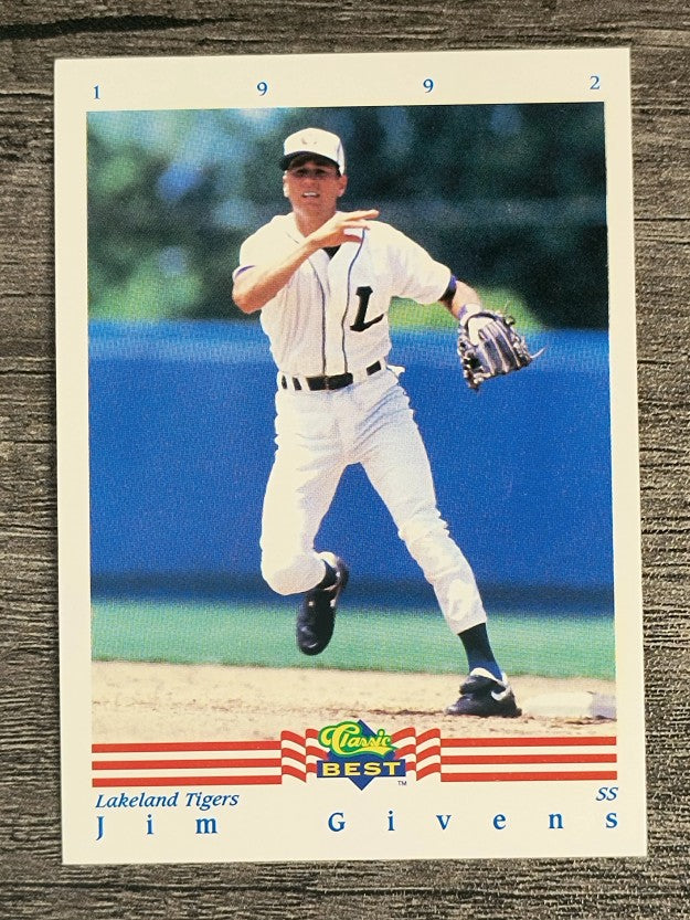 1992 Classic/Best #165 Jim Givens