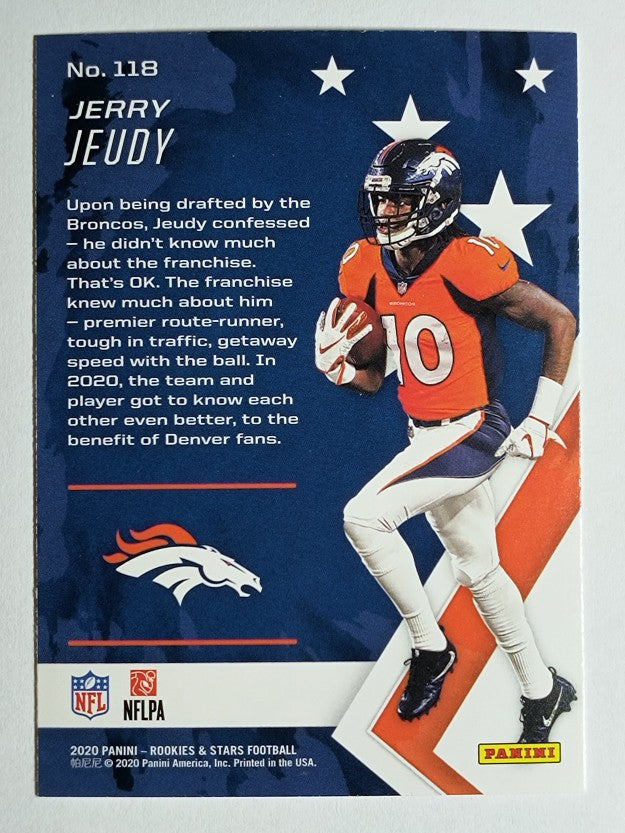 2020 Rookies and Stars #118 Jerry Jeudy RC