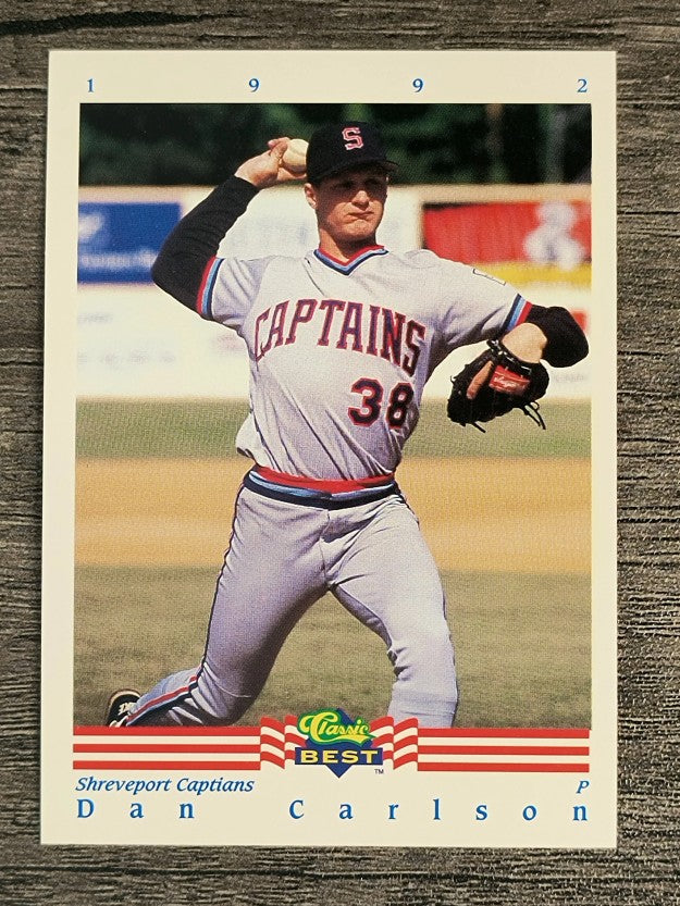 1992 Classic/Best #183 Dan Carlson