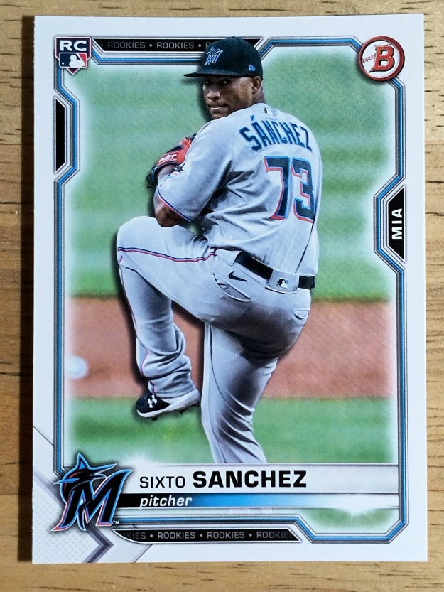 2021 Bowman #13 Sixto Sanchez RC