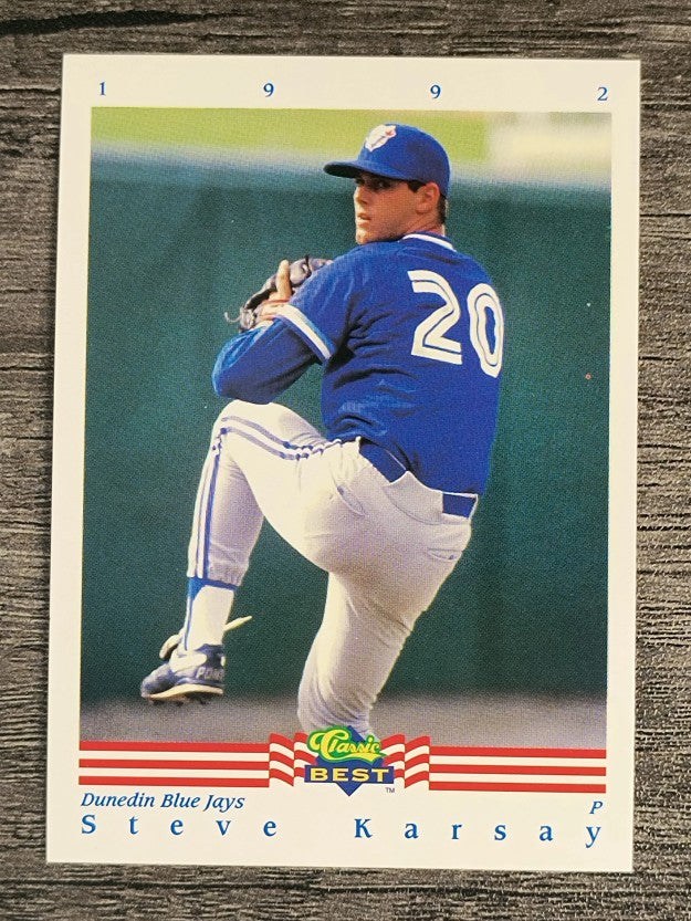 1992 Classic/Best #193 Steve Karsay