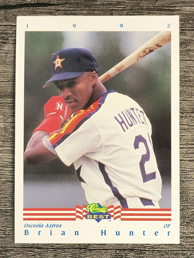 1992 Classic/Best #206 Brian L. Hunter