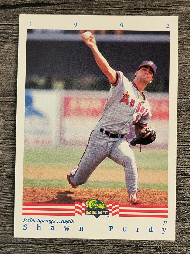 1992 Classic/Best #212 Shawn Purdy