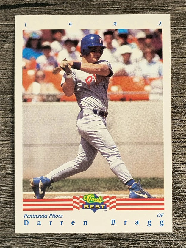 1992 Classic/Best #213 Darren Bragg