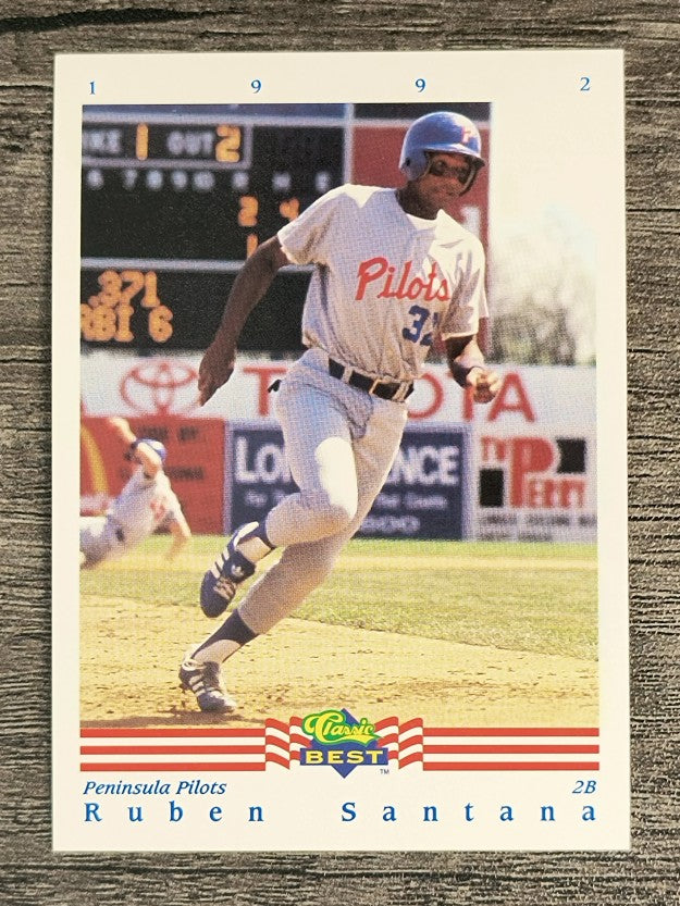 1992 Classic/Best #215 Ruben Santana