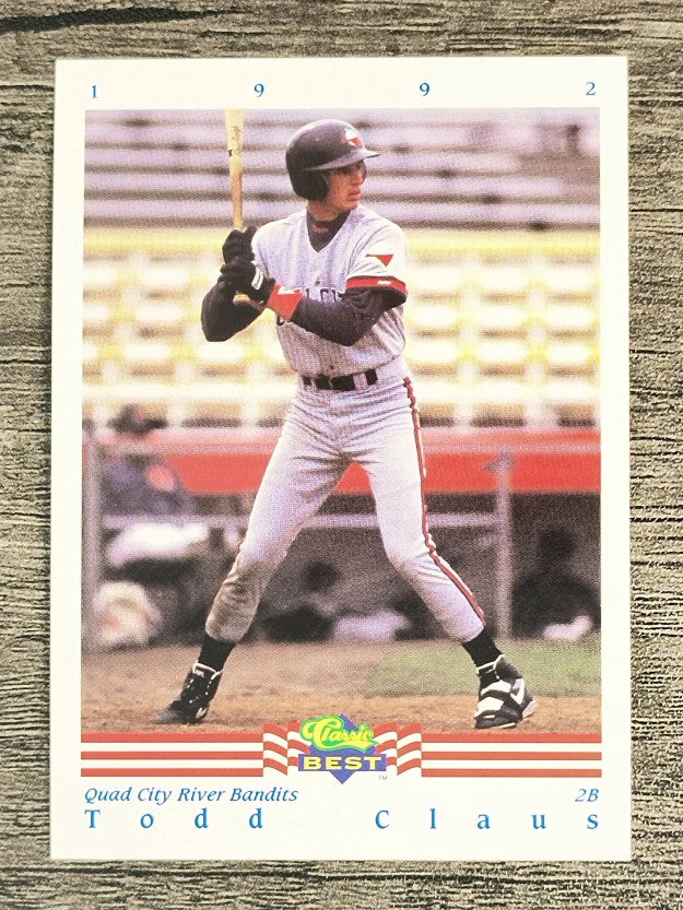 1992 Classic/Best #226 Todd Claus