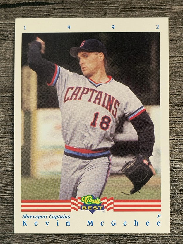 1992 Classic/Best #256 Kevin McGehee