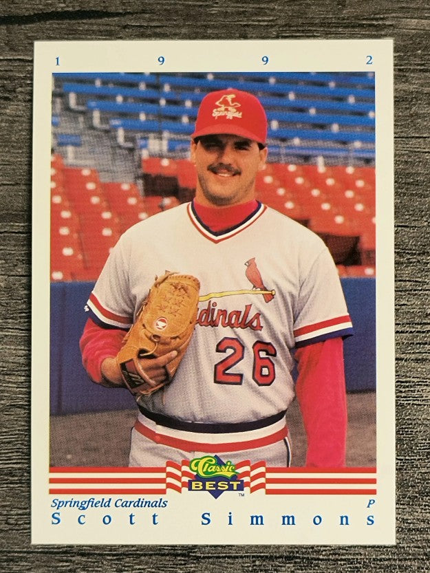 1992 Classic/Best #271 Scott Simmons