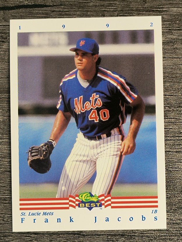1992 Classic/Best #274 Frank Jacobs