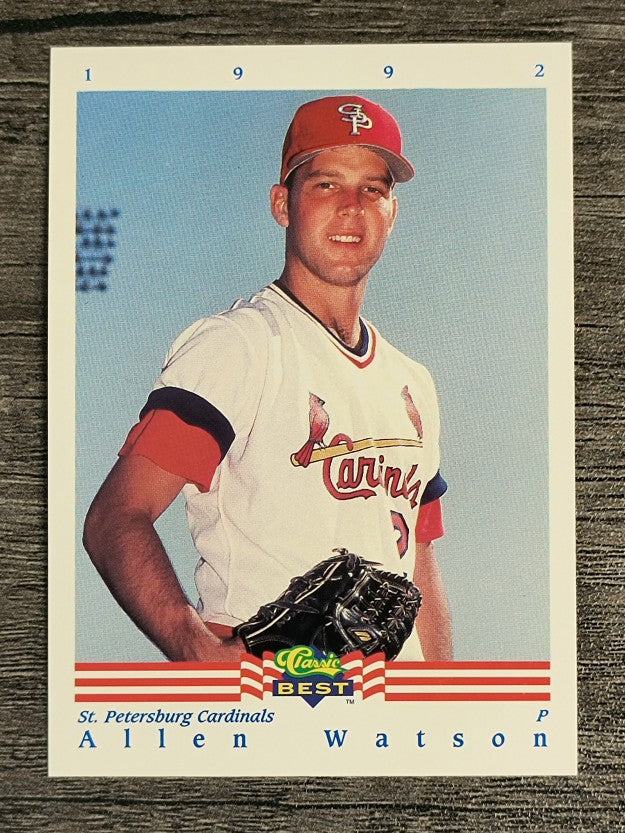1992 Classic/Best #282 Allen Watson