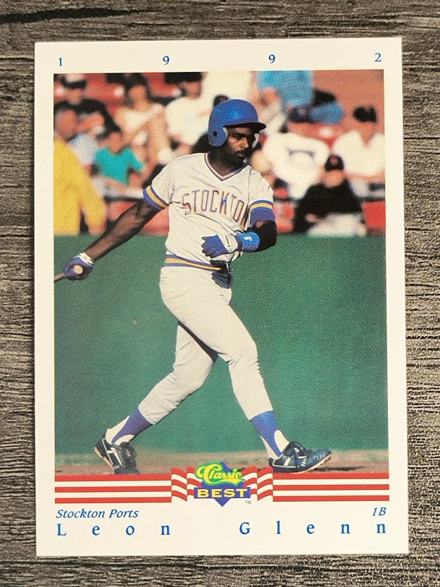 1992 Classic/Best #284 Leon Glenn