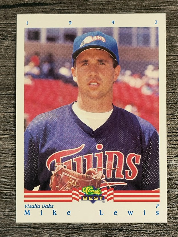 1992 Classic/Best #296 Mike Lewis
