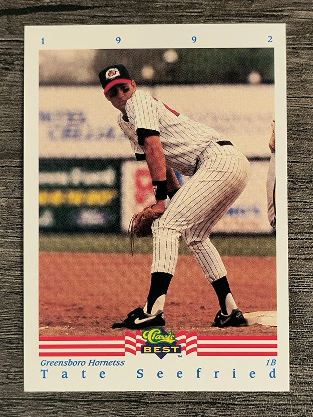1992 Classic/Best #307 Tate Seefried
