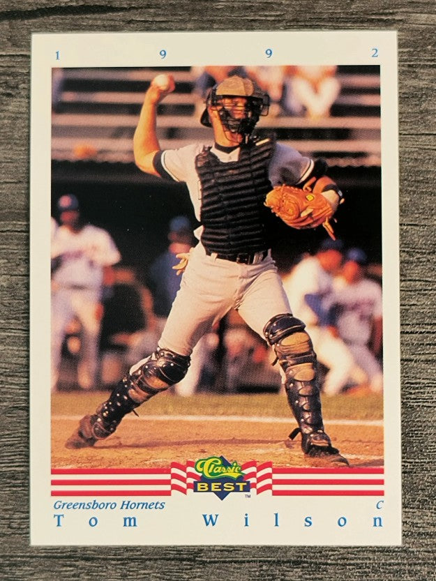 1992 Classic/Best #308 Tom Wilson