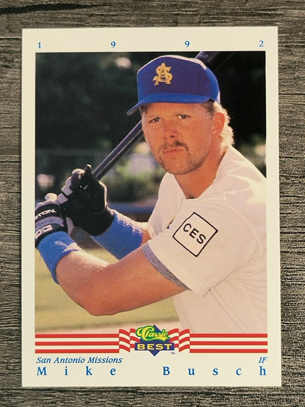 1992 Classic/Best #346 Mike Busch