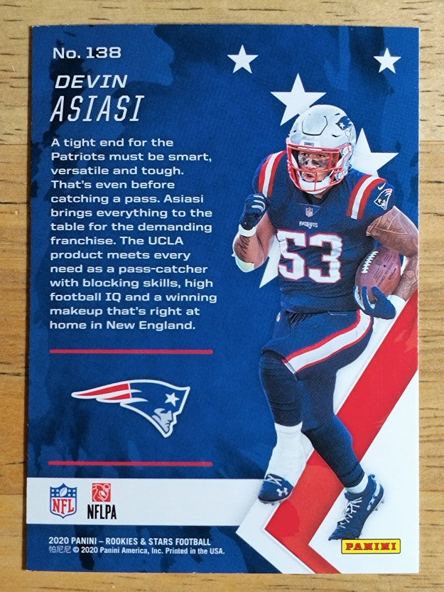 2020 Rookies and Stars #138 Devin Asiasi RC