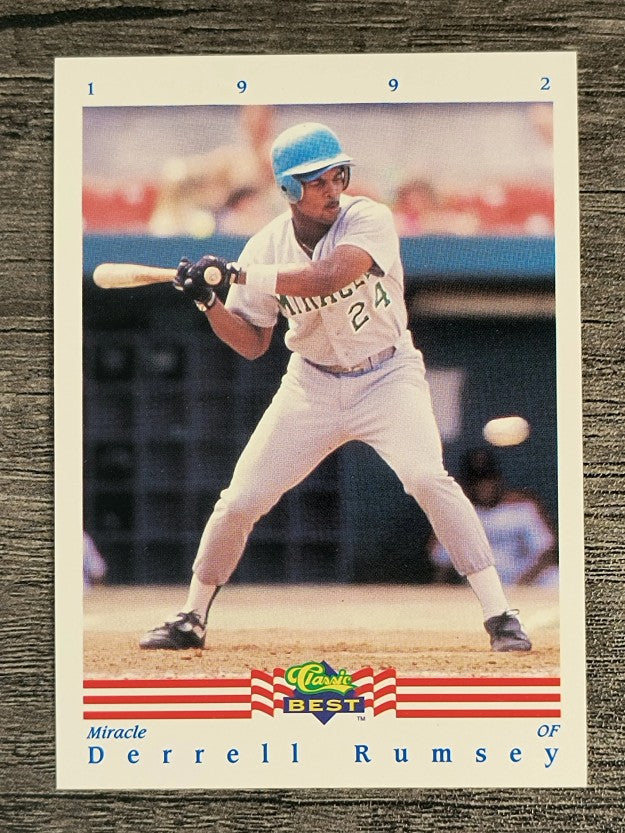 1992 Classic/Best #371 Derrell Rumsey