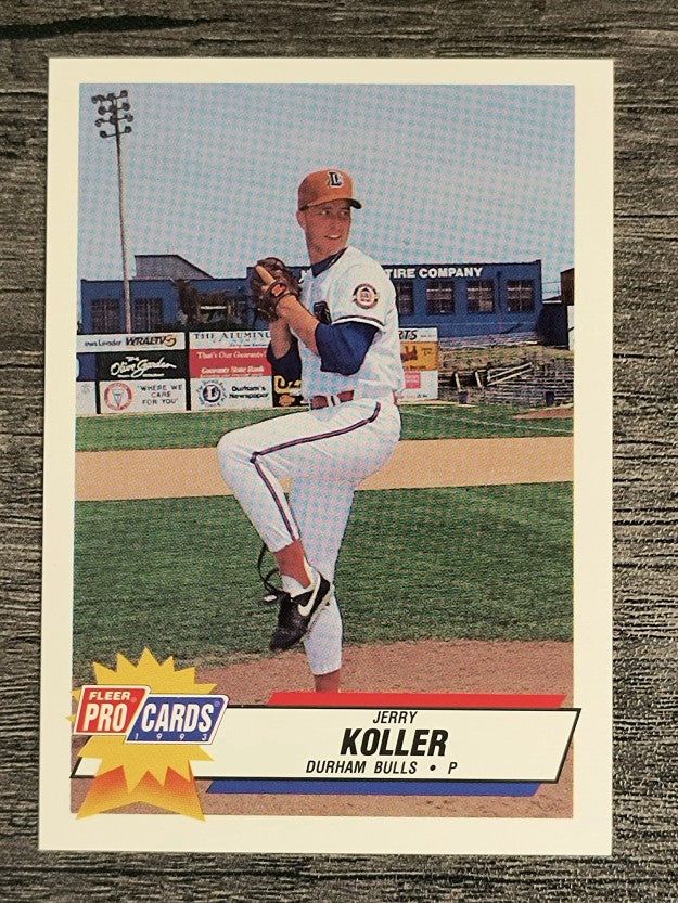 1993 Durham Bulls Fleer/ProCards #481 Jerry Koller