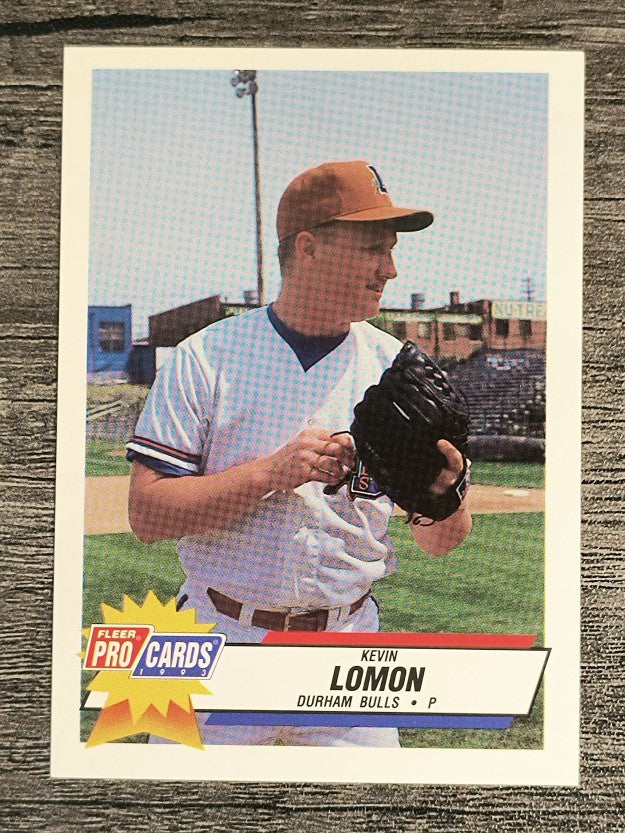 1993 Durham Bulls Fleer/ProCards #483 Kevin Lomon