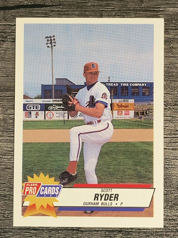 1993 Durham Bulls Fleer/ProCards #484 Scott Ryder