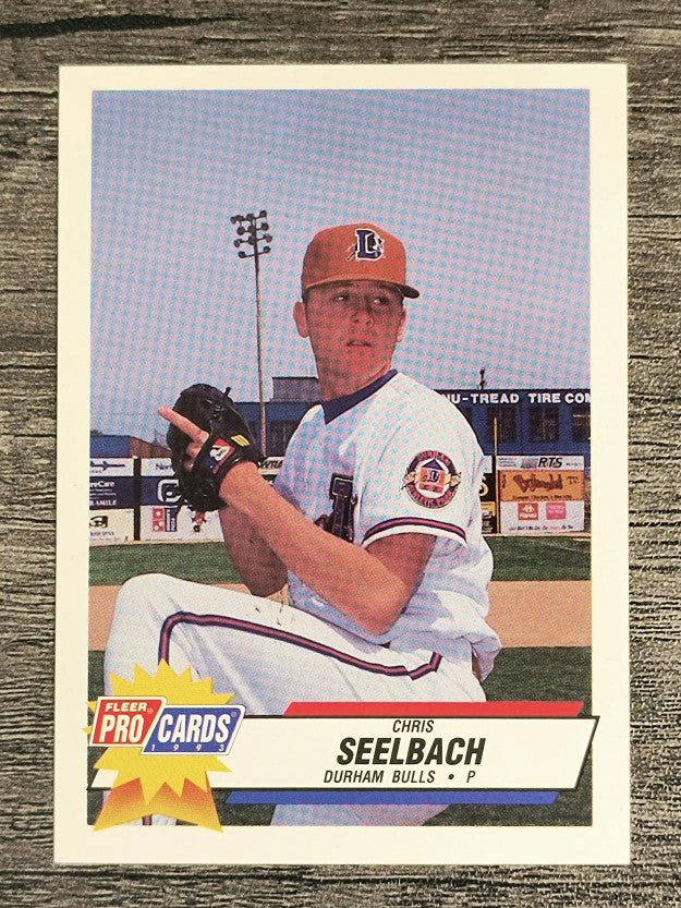 1993 Durham Bulls Fleer/ProCards #486 Chris Seelbach