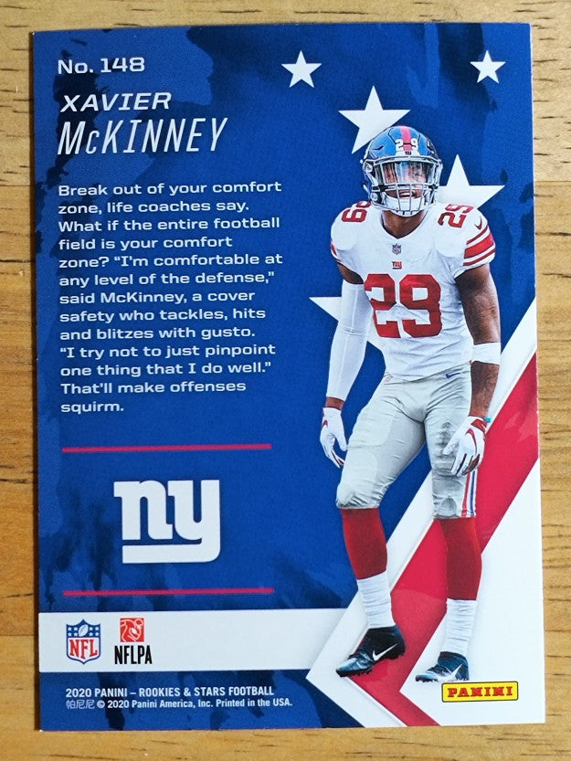 2020 Rookies and Stars #148 Xavier McKinney RC