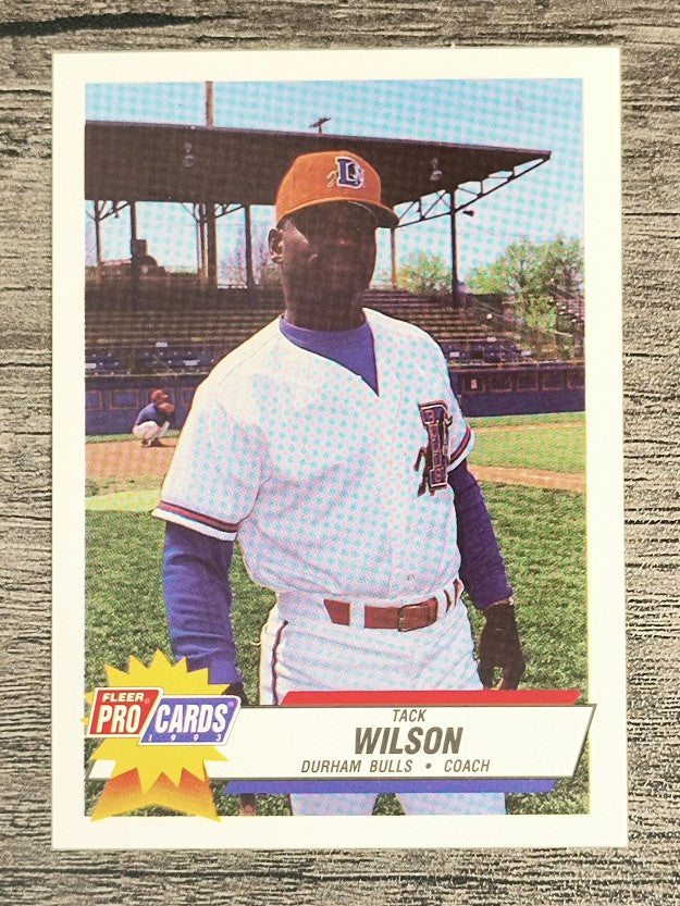 1993 Durham Bulls Fleer/ProCards #506 Tack Wilson CO