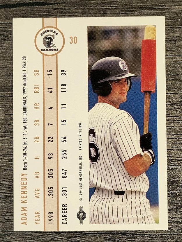 1999 Just #30 Adam Kennedy