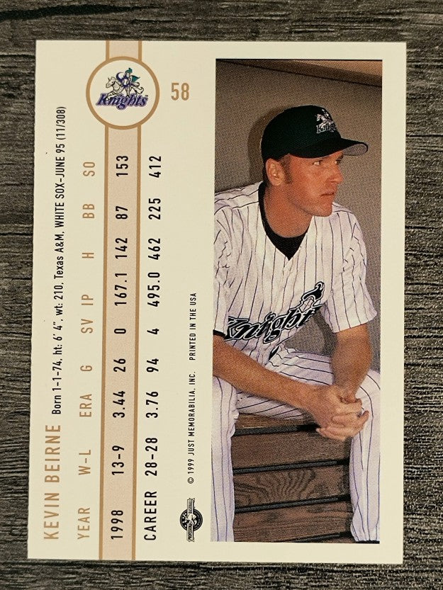 1999 Just #58 Kevin Beirne