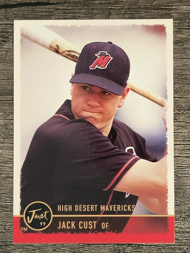 1999 Just #74 Jack Cust