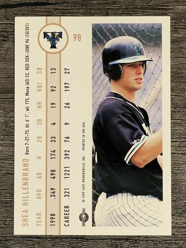 1999 Just #98 Shea Hillenbrand