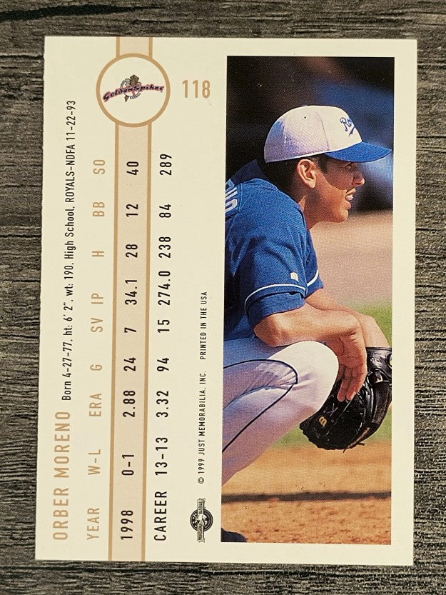 1999 Just #118 Orber Moreno