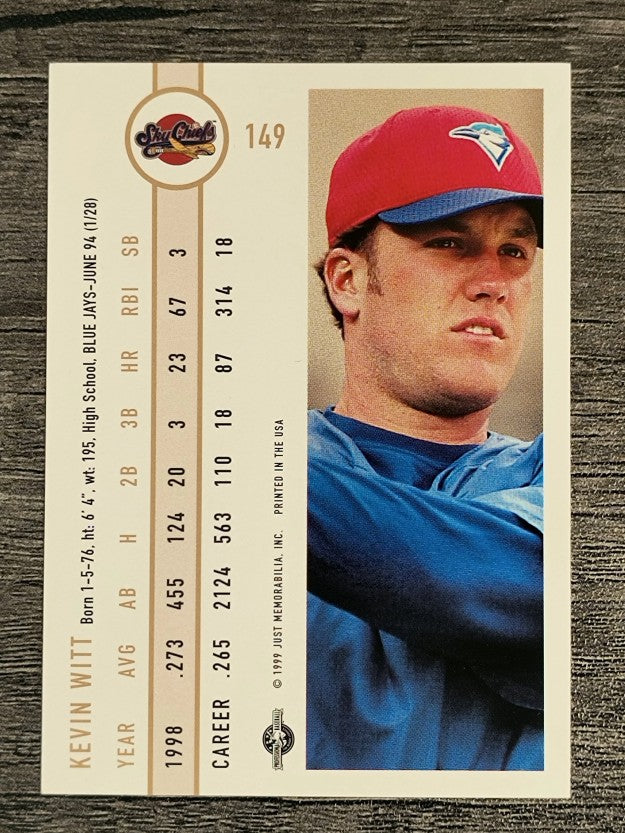 1999 Just #149 Kevin Witt