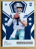 2020 Rookies and Stars #153 Ben DiNucci RC