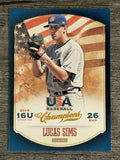 2013 USA Baseball Champions #94 Lucas Sims